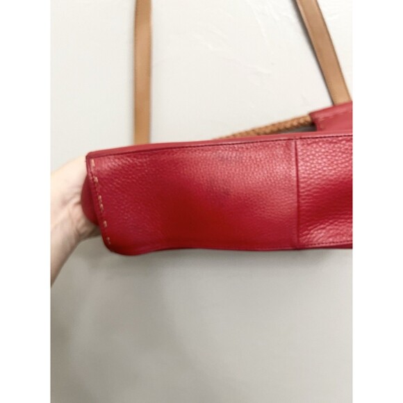 Fossil Key Per Crossbody/Shoulder/Clutch Bag Clutch Bamboo Handle Strap - Picture 7 of 11